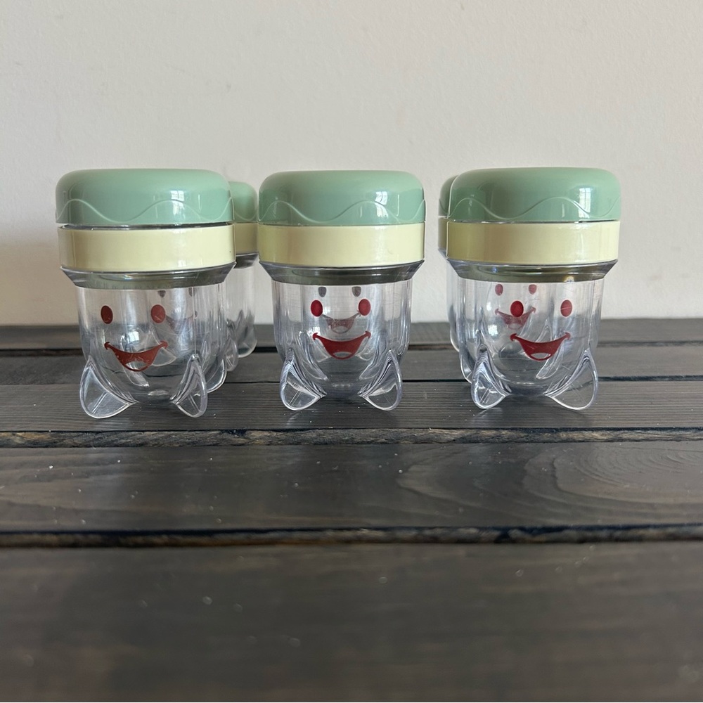 Baby Bullet Storage Containers With Date Dial Bundle of 6